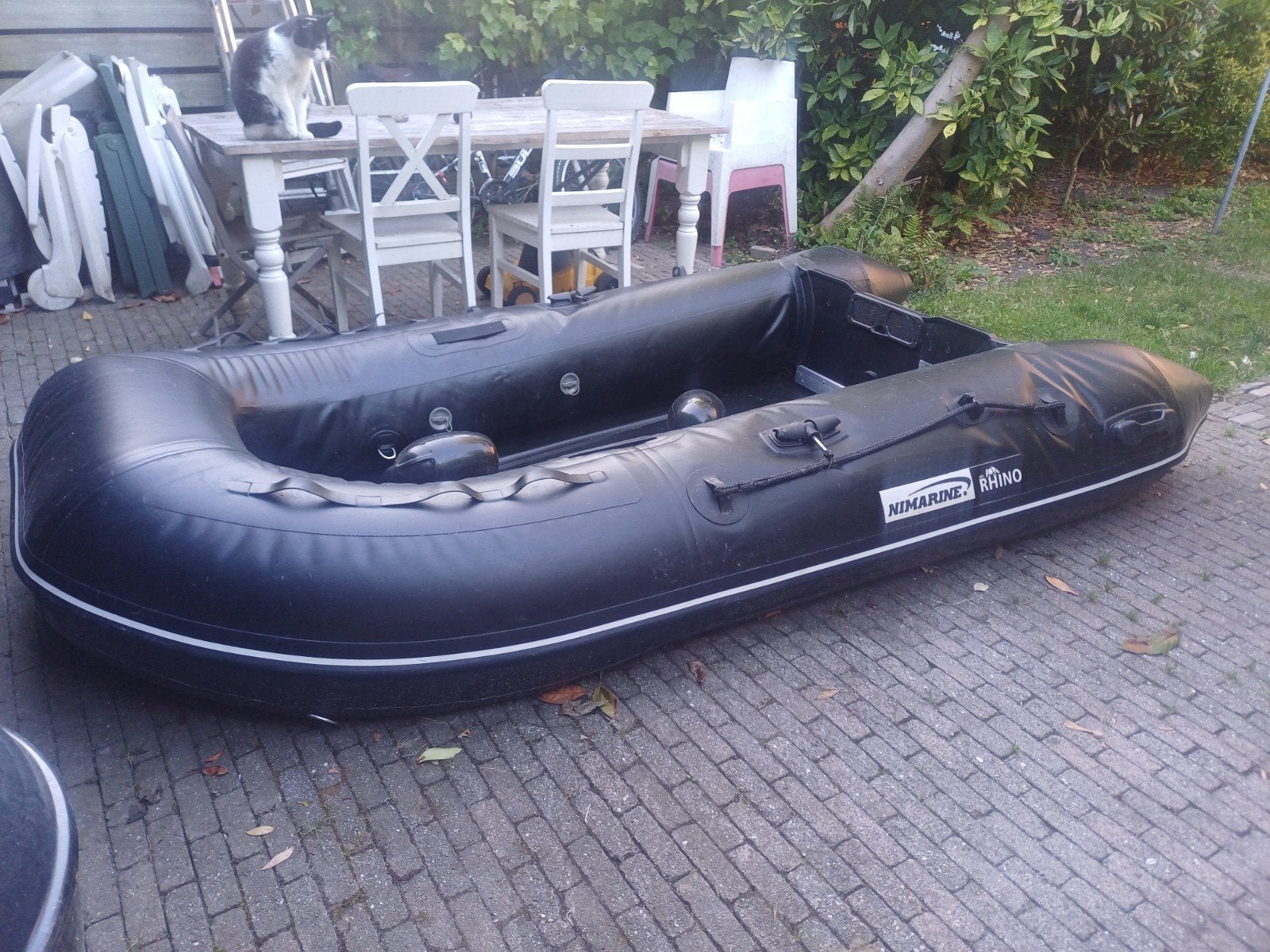 Nimarine 290 AL Rubberboot - Zo goed als nieuw, Watersport en Boten, Ophalen, Aluminium, Zo goed als nieuw, Opbergtas