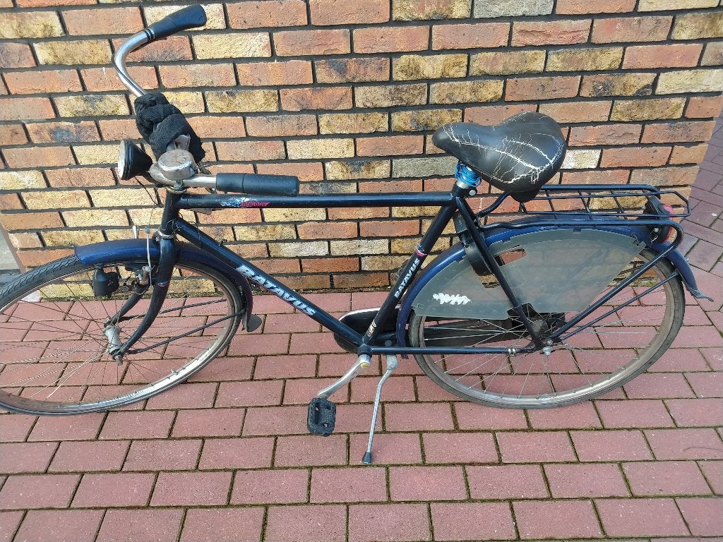 fiets heren, Terugtraprem, Gebruikt, Batavus, Ophalen of Verzenden