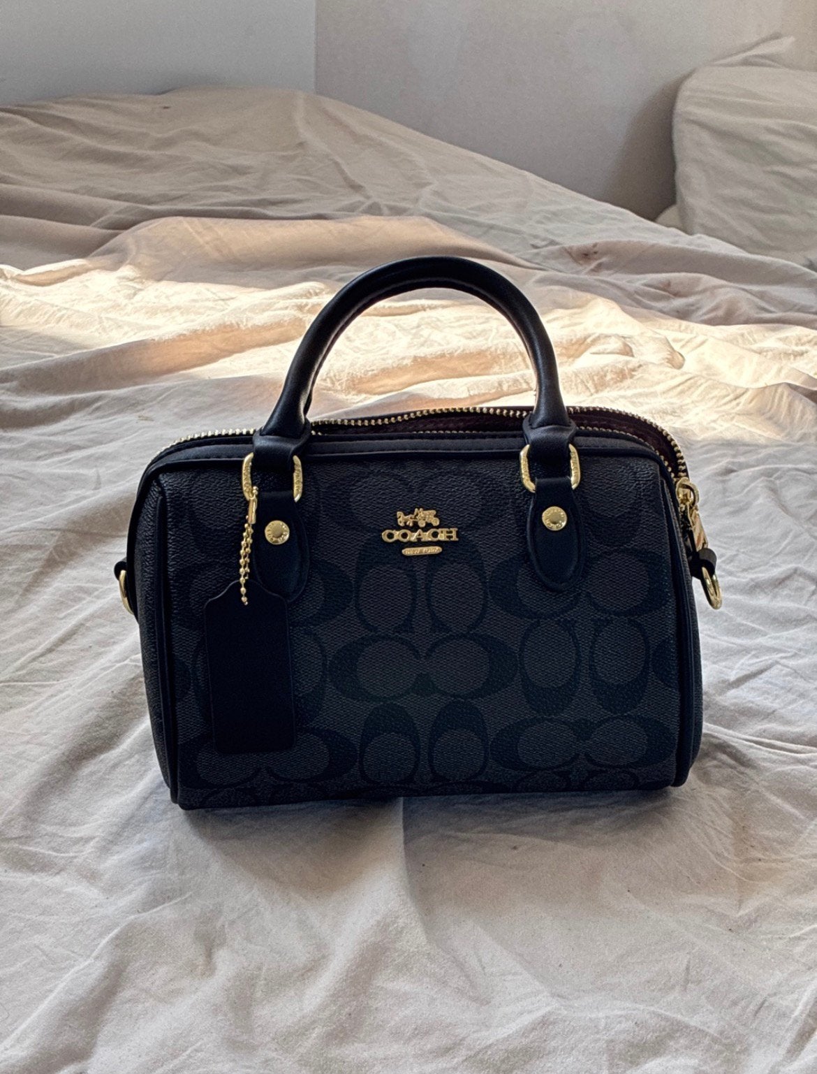 Luxe dames tas ( moet snel weg!!), Ophalen, Zo goed als nieuw, Zwart, Handtas