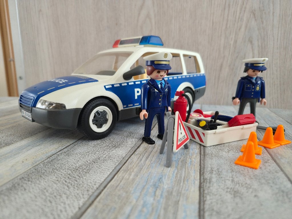 Playmobil 4260 Politieauto, Verzenden, Gebruikt