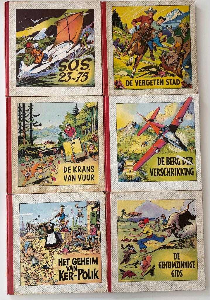 6 stripboeken Oscar en Isidoor, Boeken, Stripboeken, Meerdere stripboeken, Ophalen of Verzenden, Gelezen