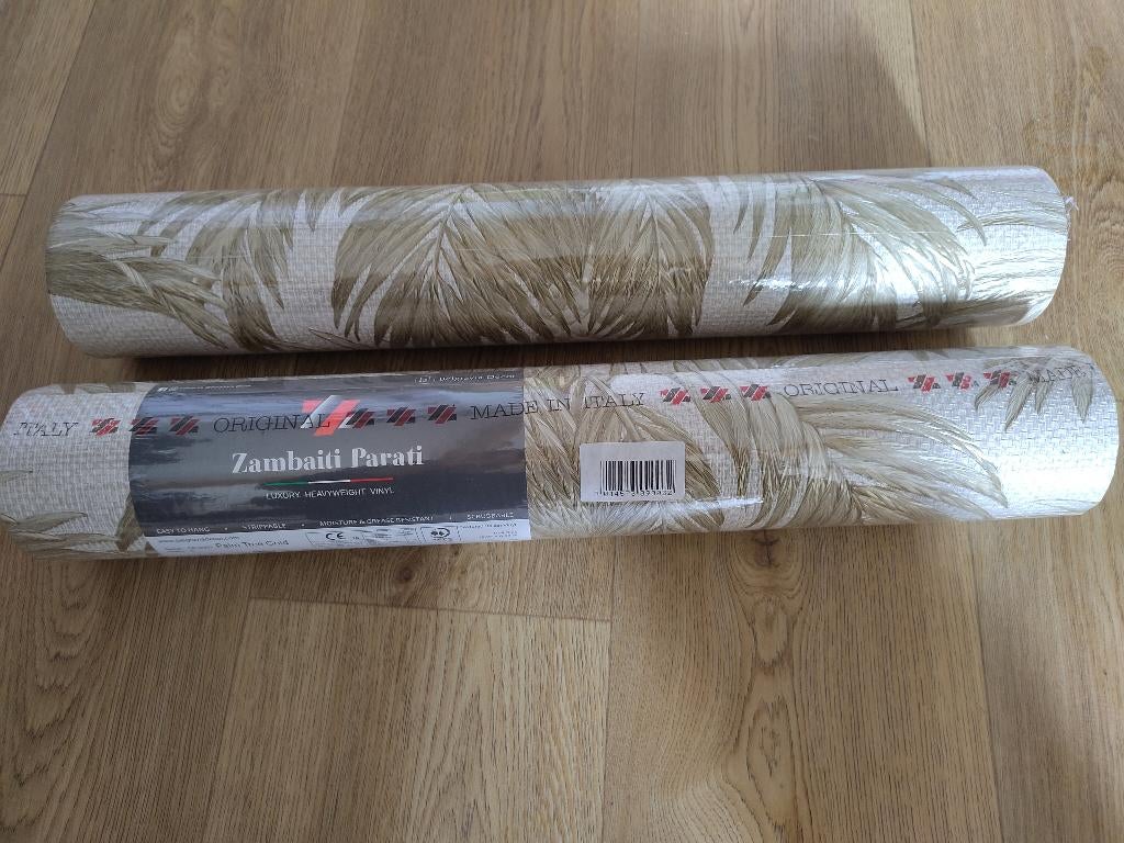 Behang Belgravia palmen, Huis en Inrichting, Ophalen of Verzenden, Minder dan 10 m², Beige, Modern/Ibiza/boho