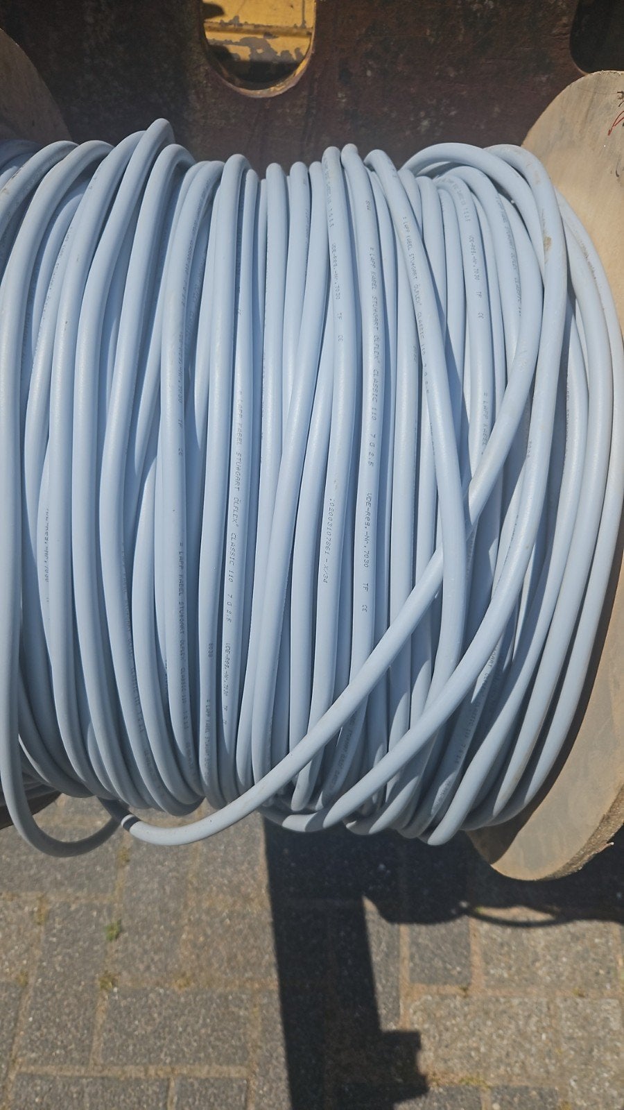 7 aderige kabel.    7G2.5 kabel.  502 meter, Doe-het-zelf en Verbouw, Elektra en Kabels, Ophalen, Kabel of Snoer