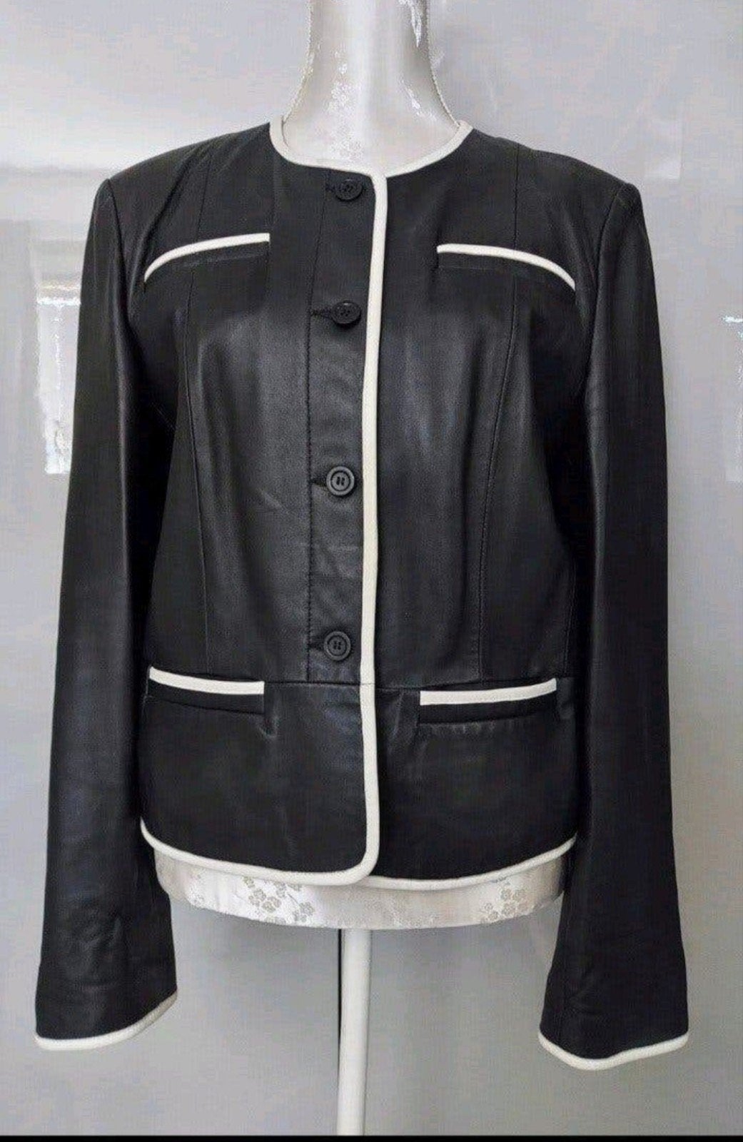 ARMA echt leren jasje maat 44, Zwart, Arma, Maat 42/44 (L), Ophalen of Verzenden