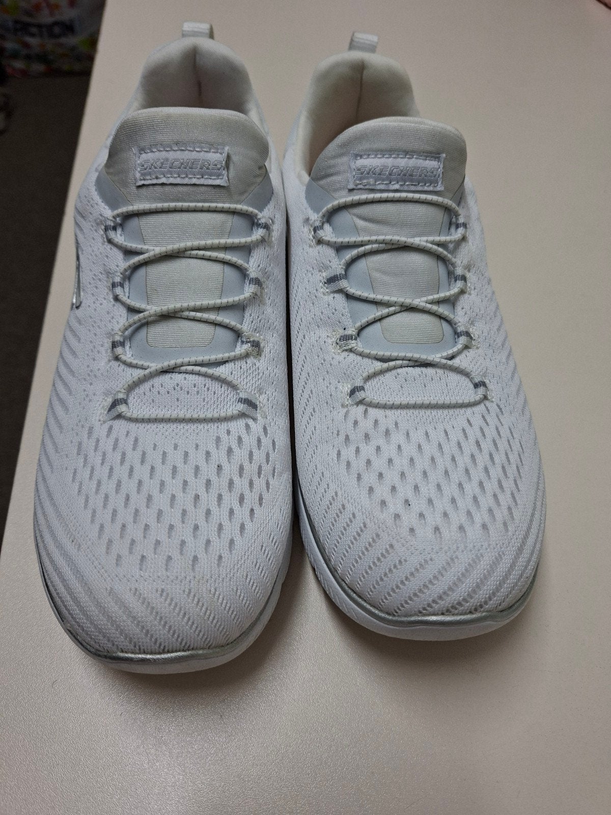 Witte Sketchers zgan maat 39, Kleding | Dames, Schoenen, Wit, Sketchers, Ophalen of Verzenden, Sneakers of Gympen