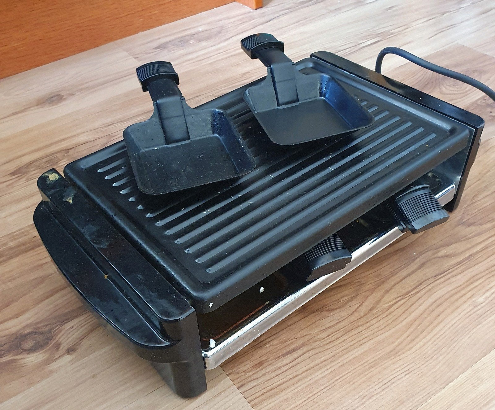 Raclette grillstel, Ophalen of Verzenden, Zo goed als nieuw, 4 t/m 7 personen