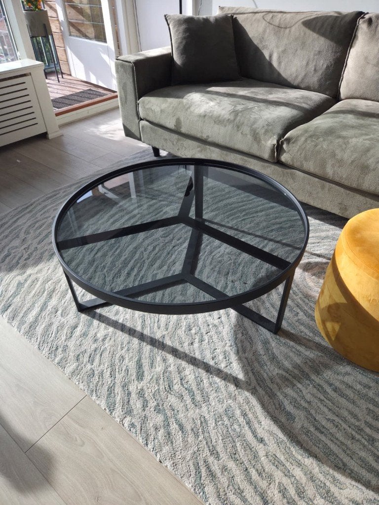 Made Aula salontafel (90cm diameter), Ophalen, 50 tot 100 cm, Rond, 50 tot 100 cm
