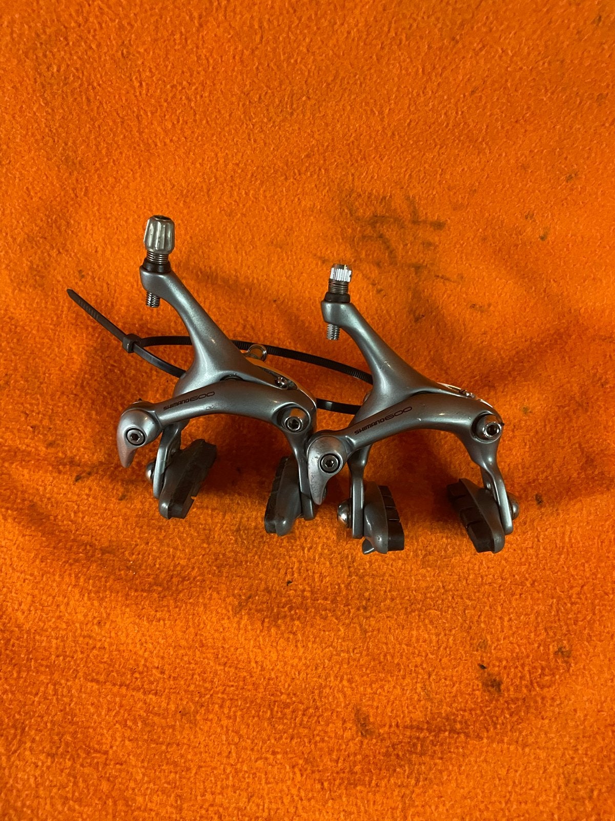 Shimano 600 Remmen racefiets remhoeven, Remmen, Gebruikt, Verzenden, Aluminium