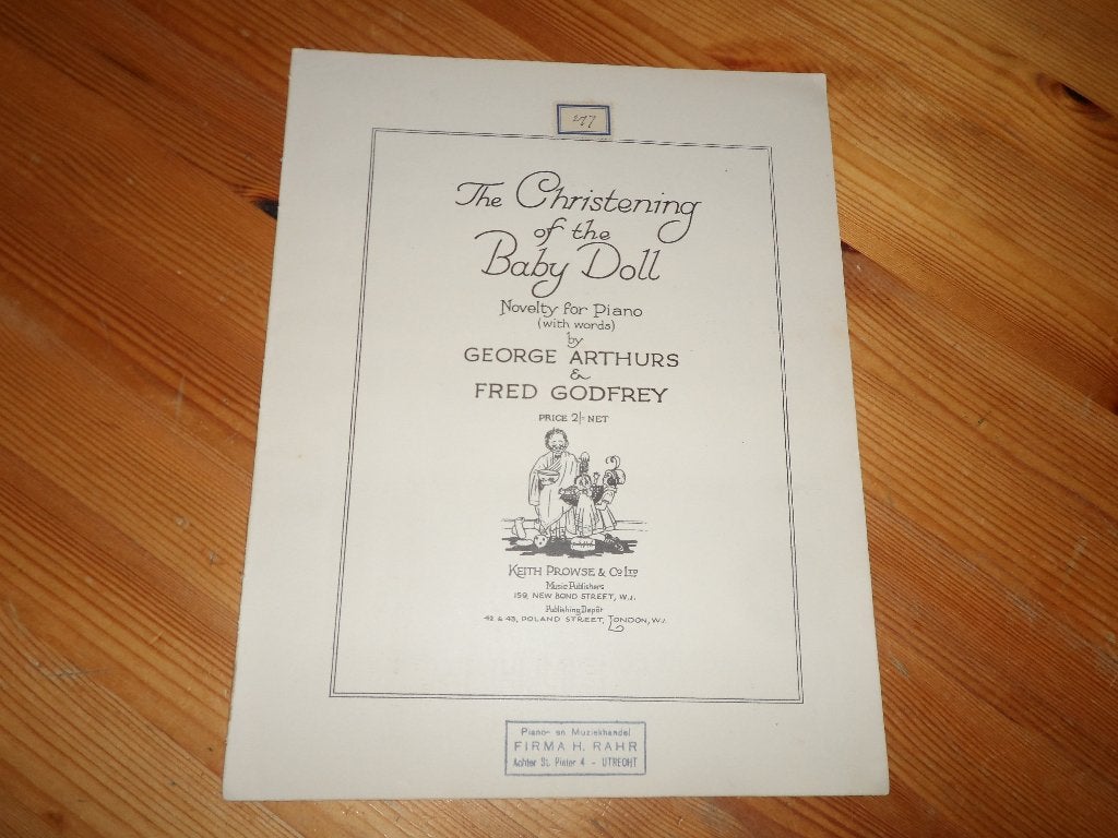 The christening of the baby doll - arthurs / godfrey, Gebruikt, Gitaar, Ophalen of Verzenden, Religie en Gospel