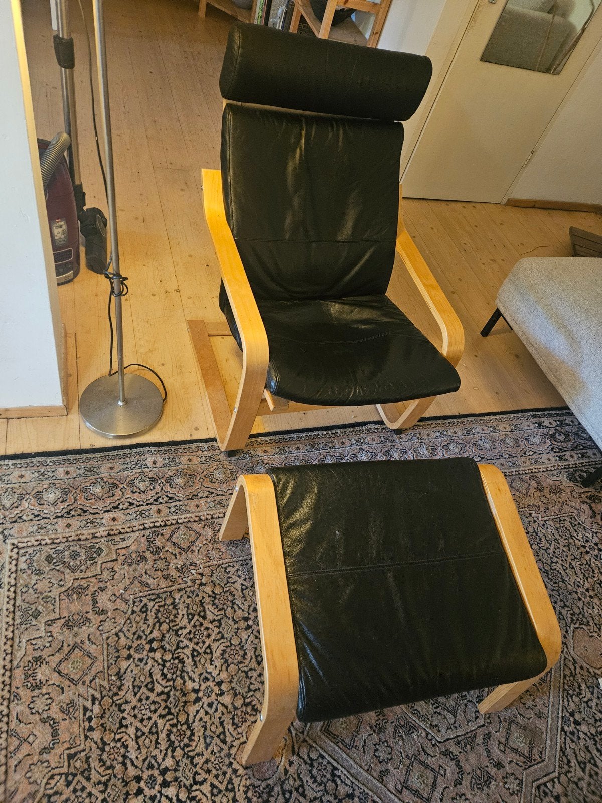 ikea relaxed hangstoel, Ophalen of Verzenden, Zo goed als nieuw, Hout, Minder dan 50 cm