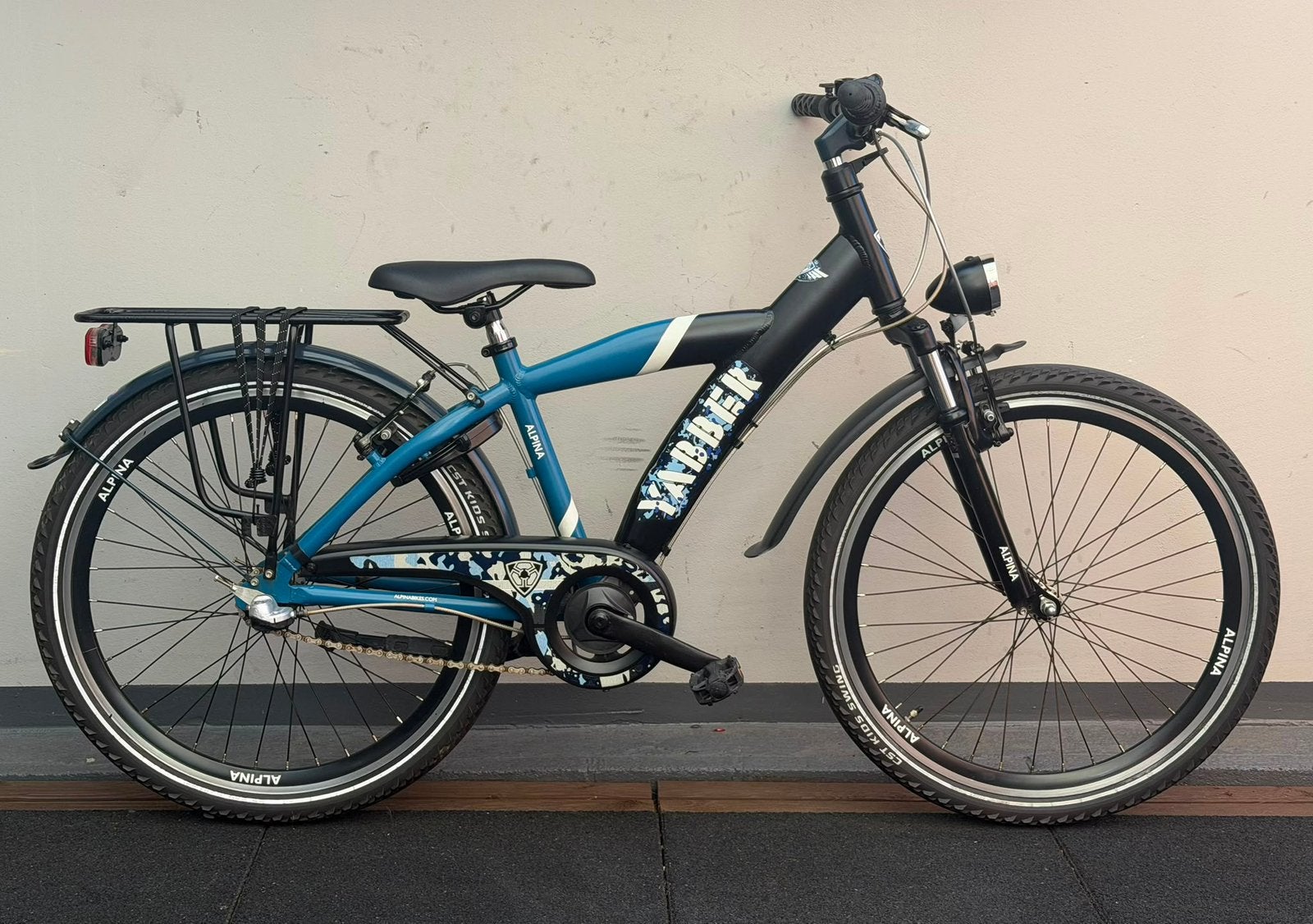 Alpina Yabber 24 inch complete jongensfiets, 3 versnellingen, Ophalen, Terugtraprem, Versnellingen, Gebruikt