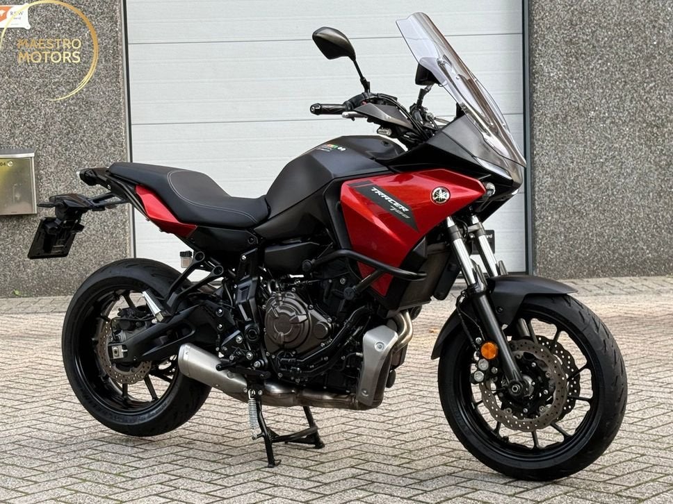 YAMAHA TRACER 700 ABS 1e Eigenaar TomTom Rider 500 TOPPER, Motoren, 2 cilinders, Bedrijf, Onbekend, Meer dan 35 kW