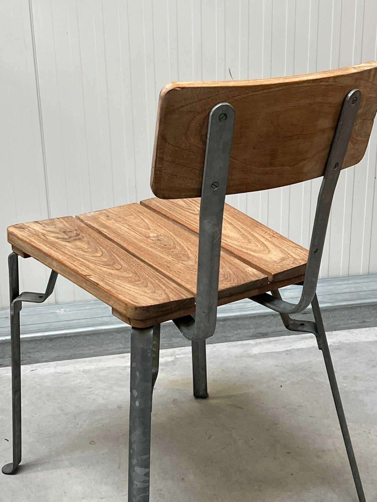 Piet Hein Eek eetkamerstoelen 2x eettafelstoelen prijs p/st, Gebruikt, Twee, Bruin, .