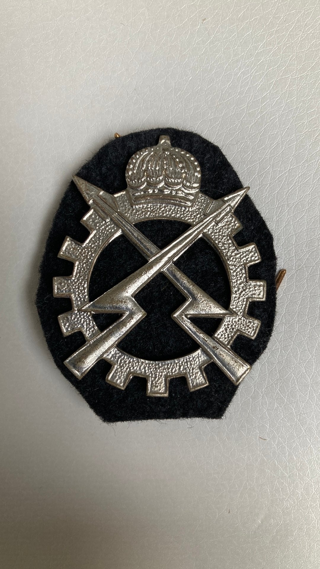 Militairia, Ophalen of Verzenden, Landmacht, Nederland, Embleem of Badge