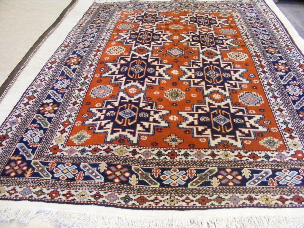 Handgeknoopt Oosters Tapijt schirwan-Bakoe Maat:1.33X2.03., 100 tot 150 cm, Verzenden, 200 cm of meer, Zo goed als nieuw