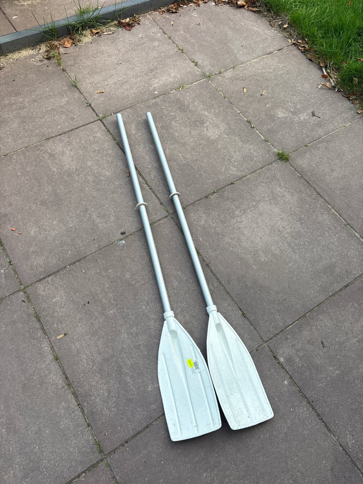 Aluminium Roeispanen voor Rubberboot - Set van 2