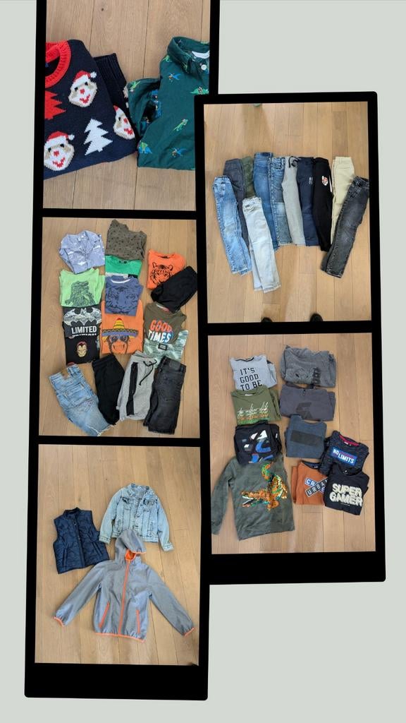 Kledingpakket 122/128, Ophalen of Verzenden, Zo goed als nieuw, Maat 128