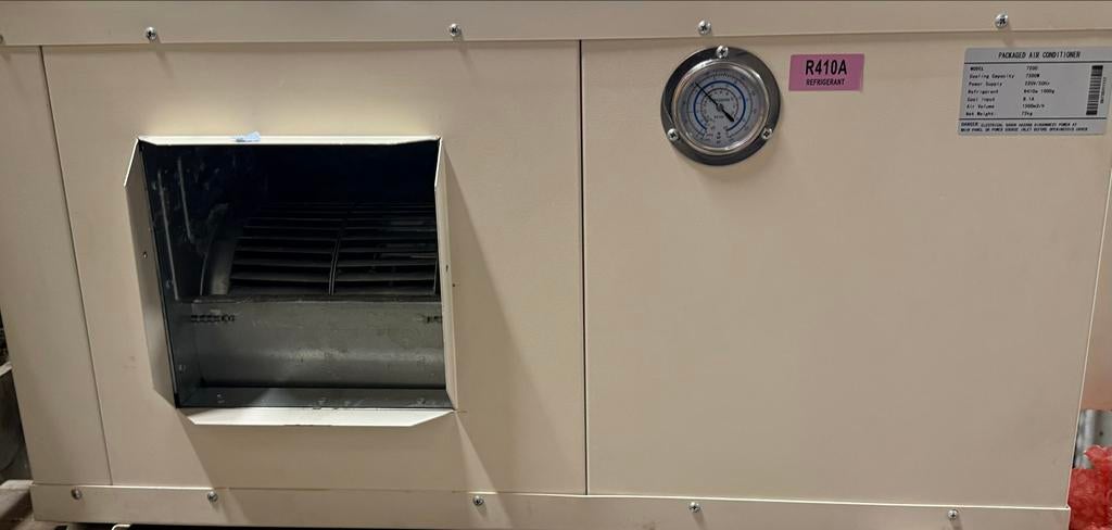 Nieuwe Watergekoelde Airco 7.2 kW - Krachtige Koeling, Nieuw, Ophalen of Verzenden, Koelen en Ontvochtigen, 100 m³ of groter