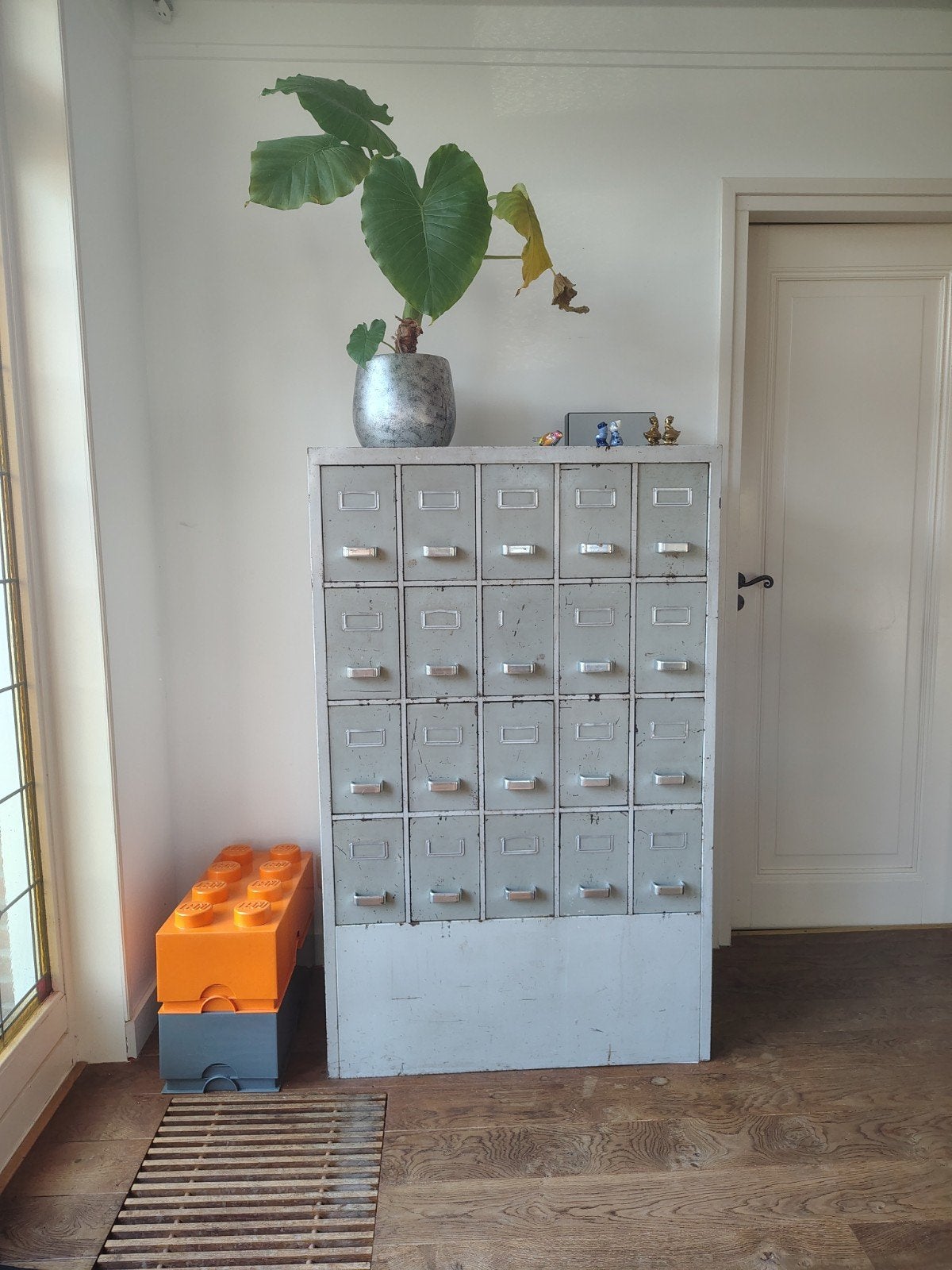 Industriële vakkenkast / archiefkast, Ophalen, Gebruikt, 50 tot 100 cm, 150 tot 200 cm