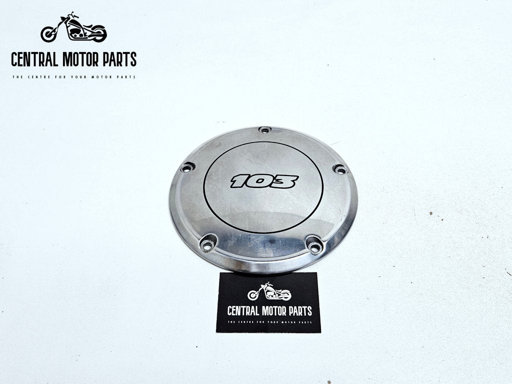 Derby Cover Twin Cam 103ci Polished 2000-2017, Motoren, Niet ingevuld, Gebruikt, Niet ingevuld, Ophalen of Verzenden