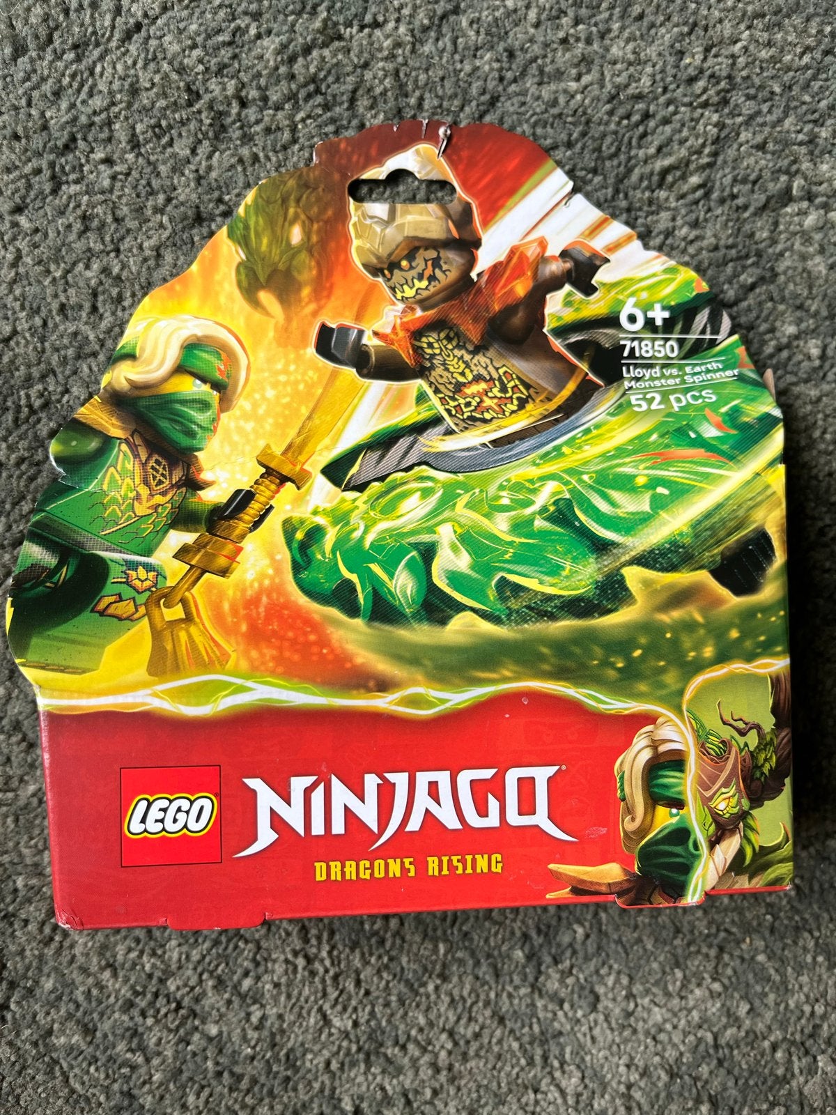 Lego Ninjago Lloyd's Earth Mech Spinner 71850, Lego, Nieuw, Ophalen of Verzenden, Ongeopend/sealed