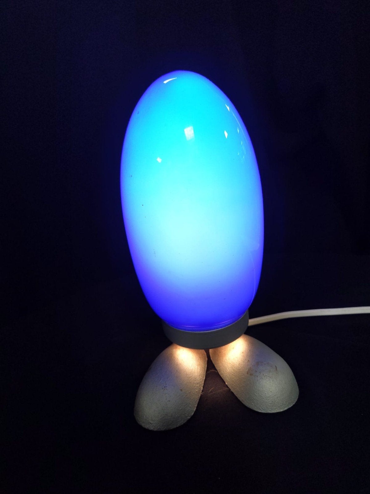 IKEA Dino Egg lamp - Unieke Sfeerverlichting, Met schakelaar, Contact.nl@ikea.com, Gebruikt, Meerkleurig