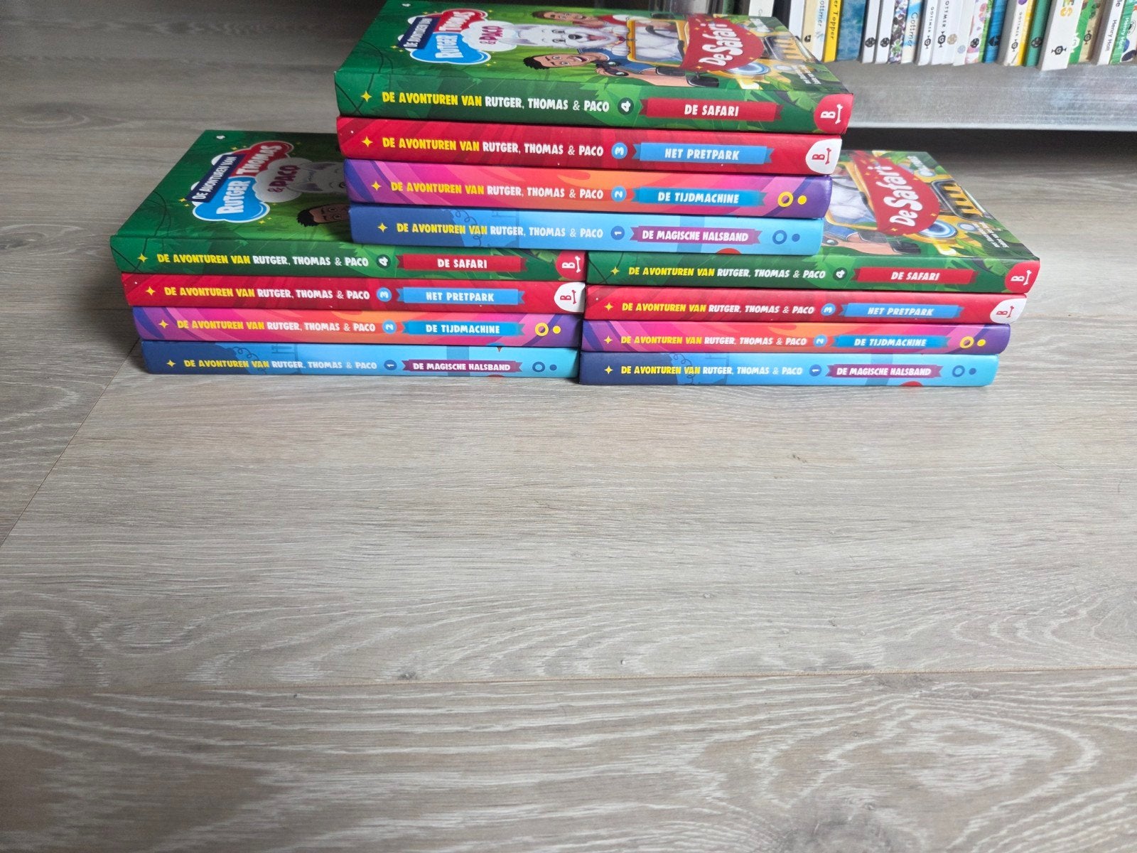 Rutger, Thomas & Paco - Complete serie 1 tm 4, Ophalen of Verzenden, Zo goed als nieuw