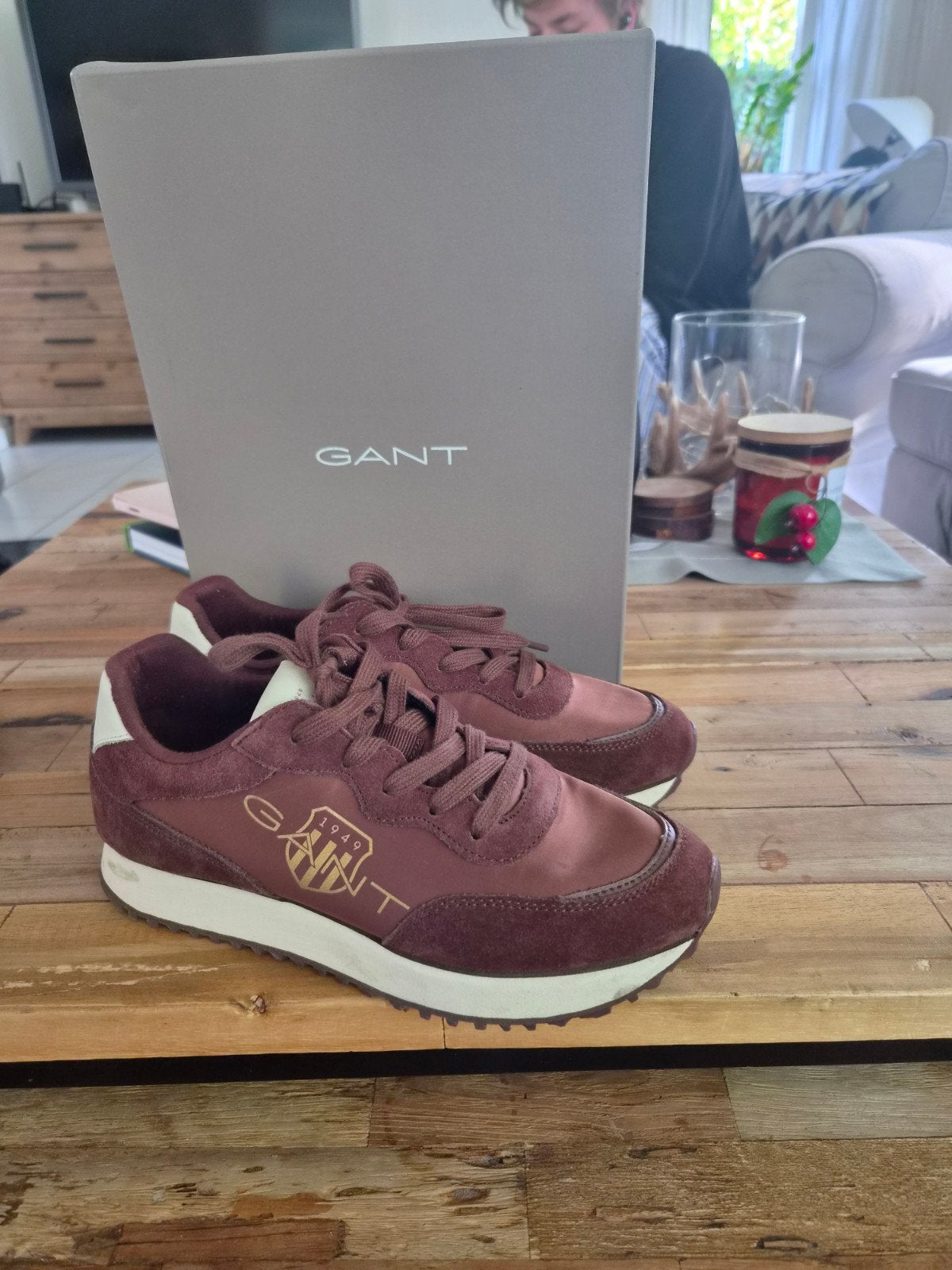 Gant Bevindia sneakers, Bruin, Ophalen of Verzenden, Gant, Sneakers of Gympen