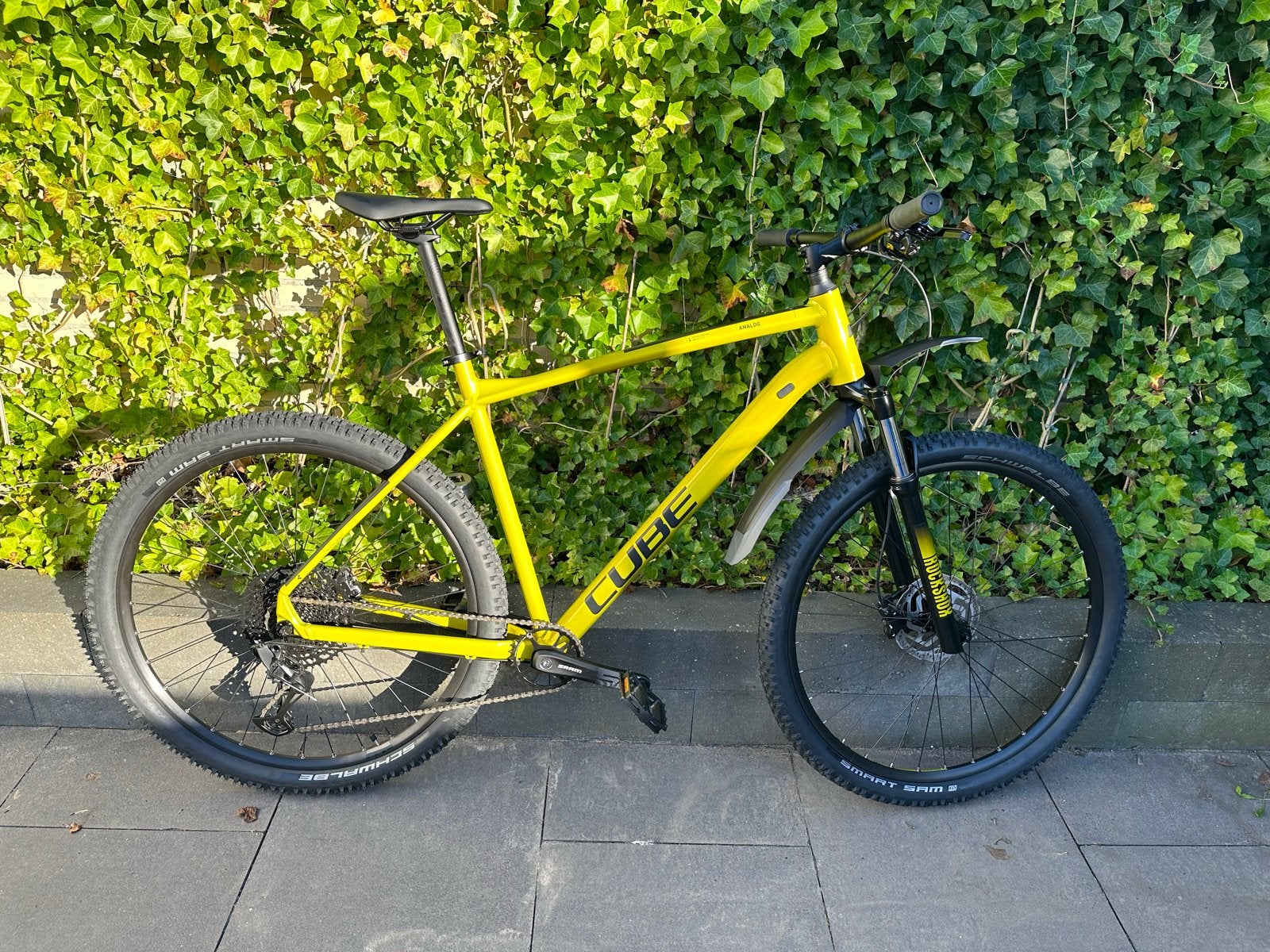 Cube Analog 2022 Flashlime/Black - Zo goed als nieuw, Fietsen en Brommers, Fietsen | Mountainbikes en ATB, 57 cm of meer, Hardtail