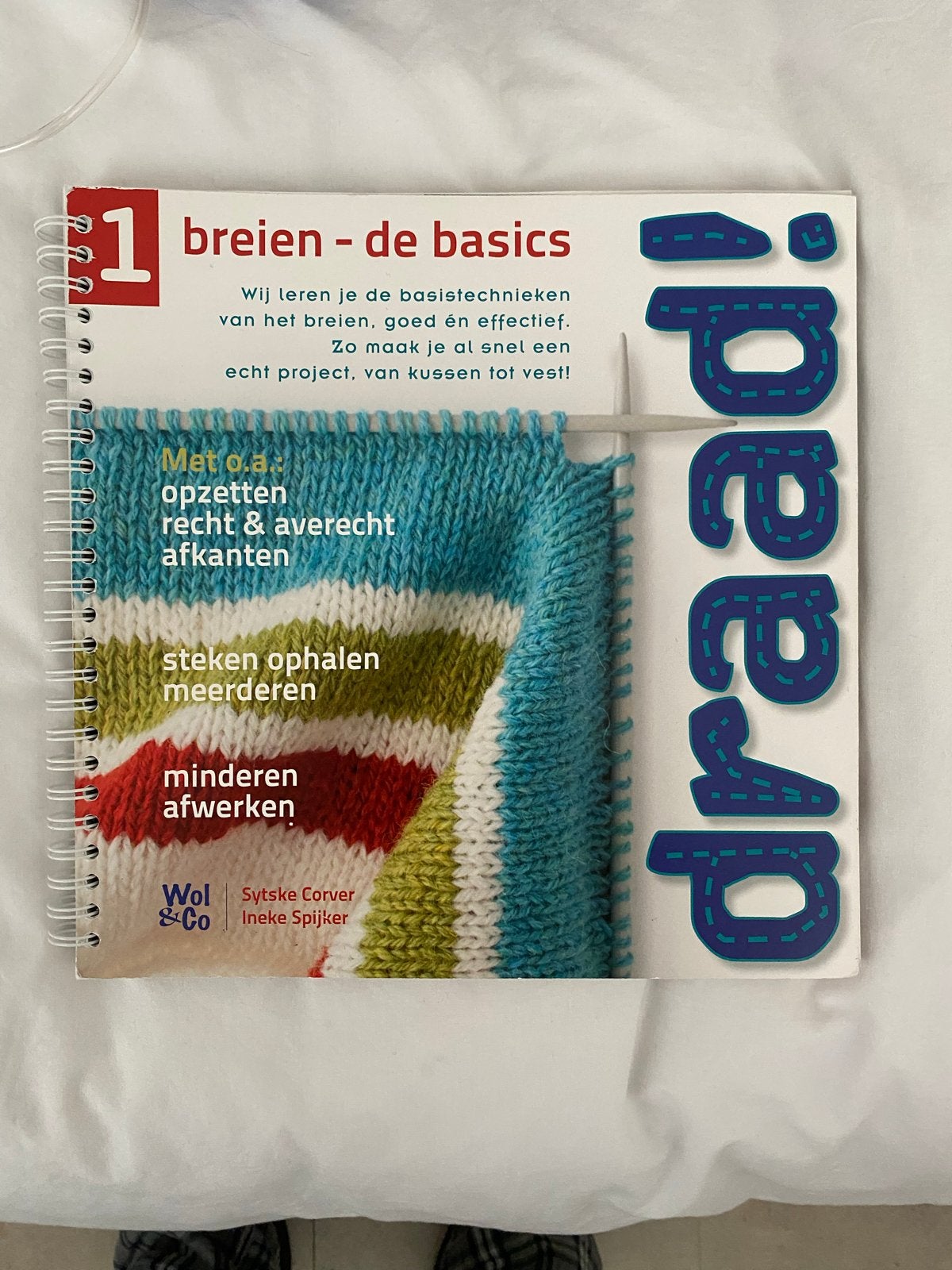 Breiboek Draad! 1: De Basics met wol en naalden, Ophalen of Verzenden, Zo goed als nieuw, Breien, Patroon of Boek