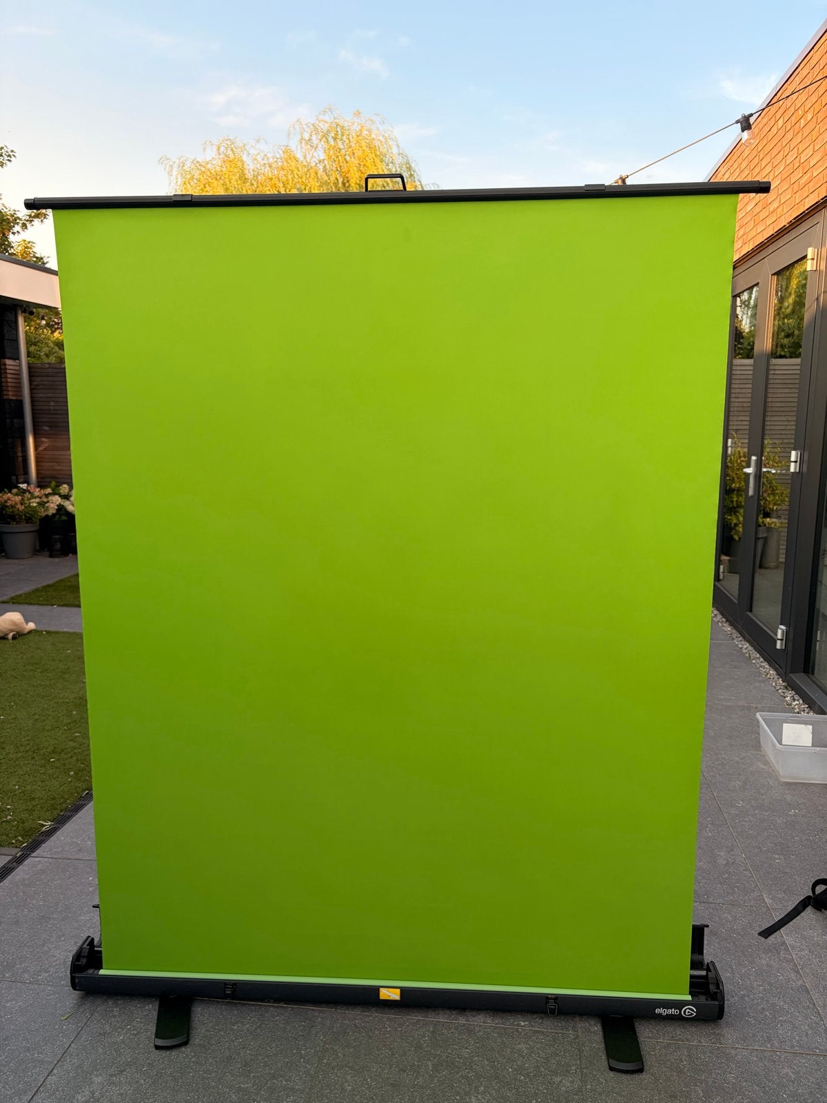 Elgato Green Screen Chroma Key Paneel Oprolbaar, Ophalen, Zo goed als nieuw, Video