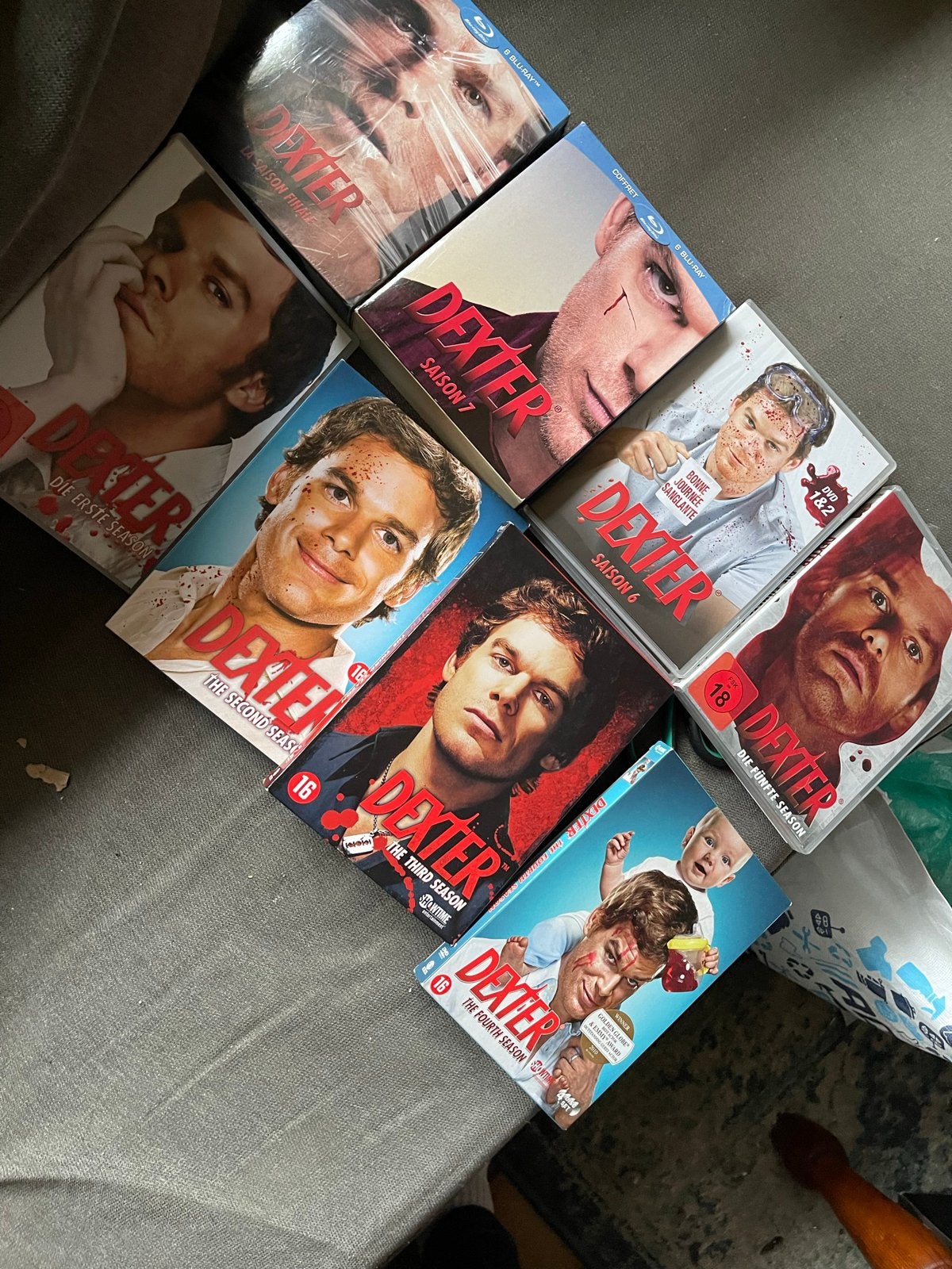 Dexter Complete Serie DVD/Blu-ray - Seizoenen 1 t/m 8, Vanaf 16 jaar, Seizoen 1, Misdaad, Nederlands