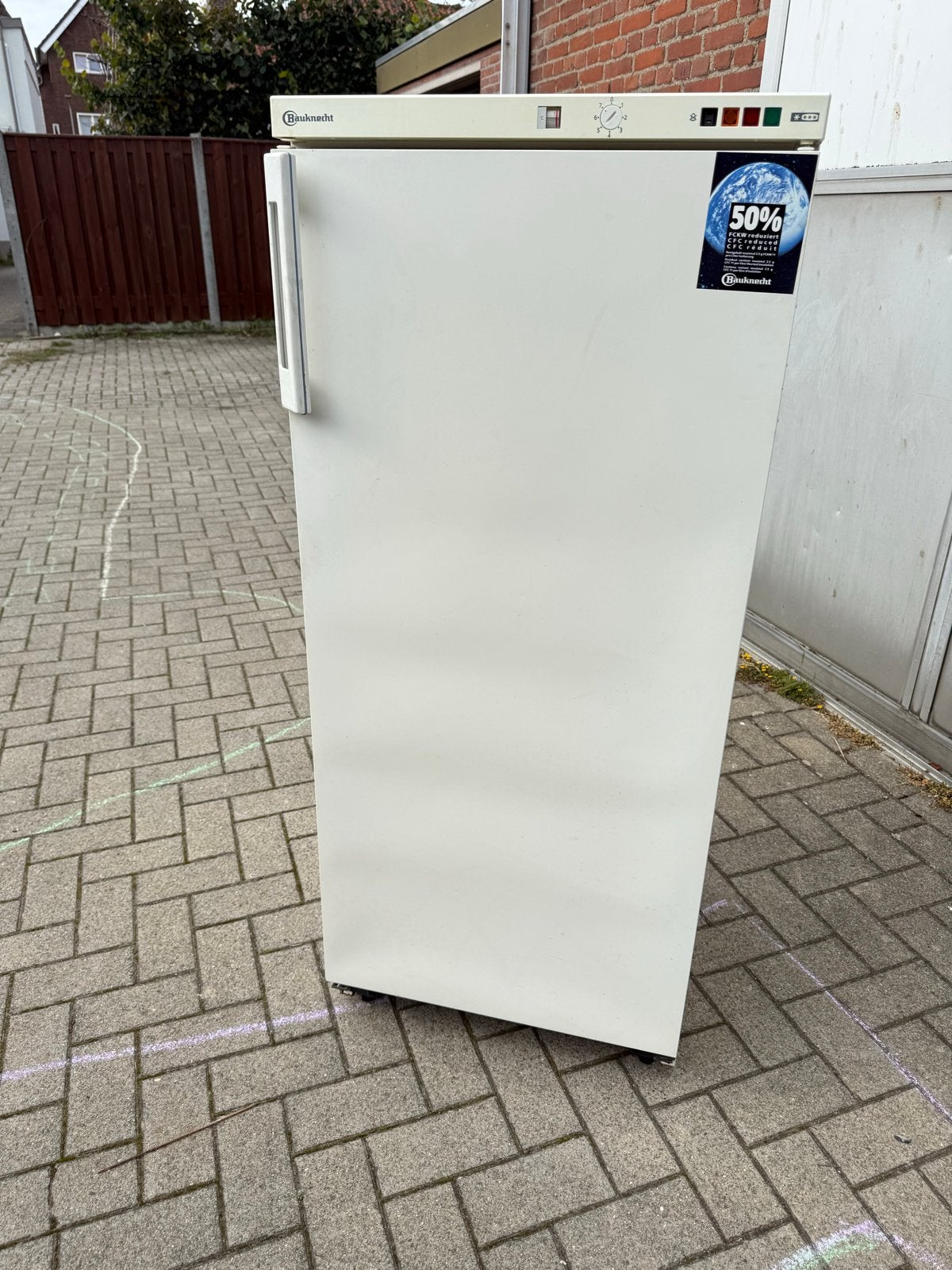 Bauknecht Vrieskast - Ruim en Energiezuinig, Witgoed en Apparatuur, Vrieskast, Gebruikt, Energieklasse A of zuiniger, 160 cm of meer