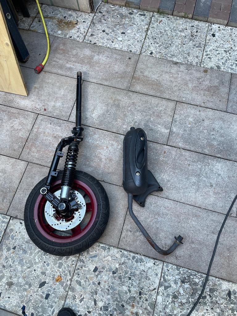 Zip sp voorvork, Ophalen, Zo goed als nieuw, Overige typen, Piaggio