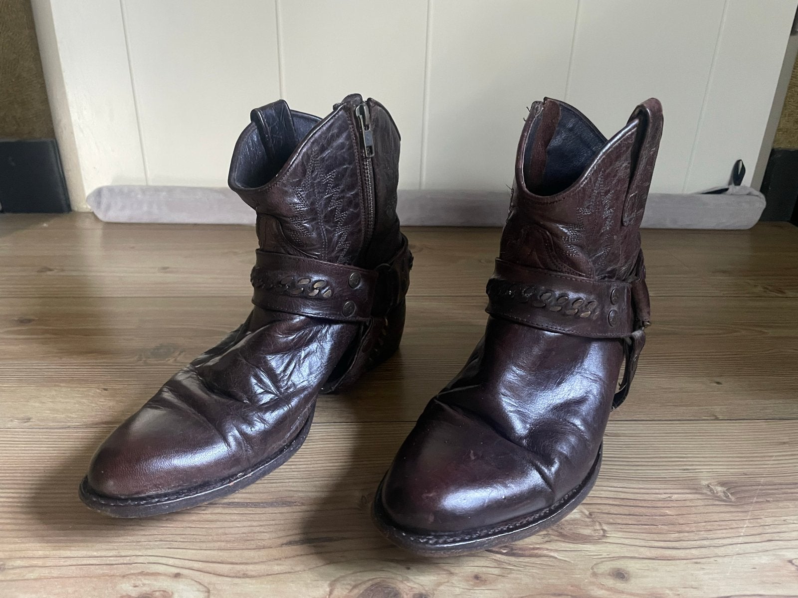 Sendra cowboylaarzen - Opknapper, Ophalen of Verzenden, Gedragen, Bruin, Lage of Enkellaarzen