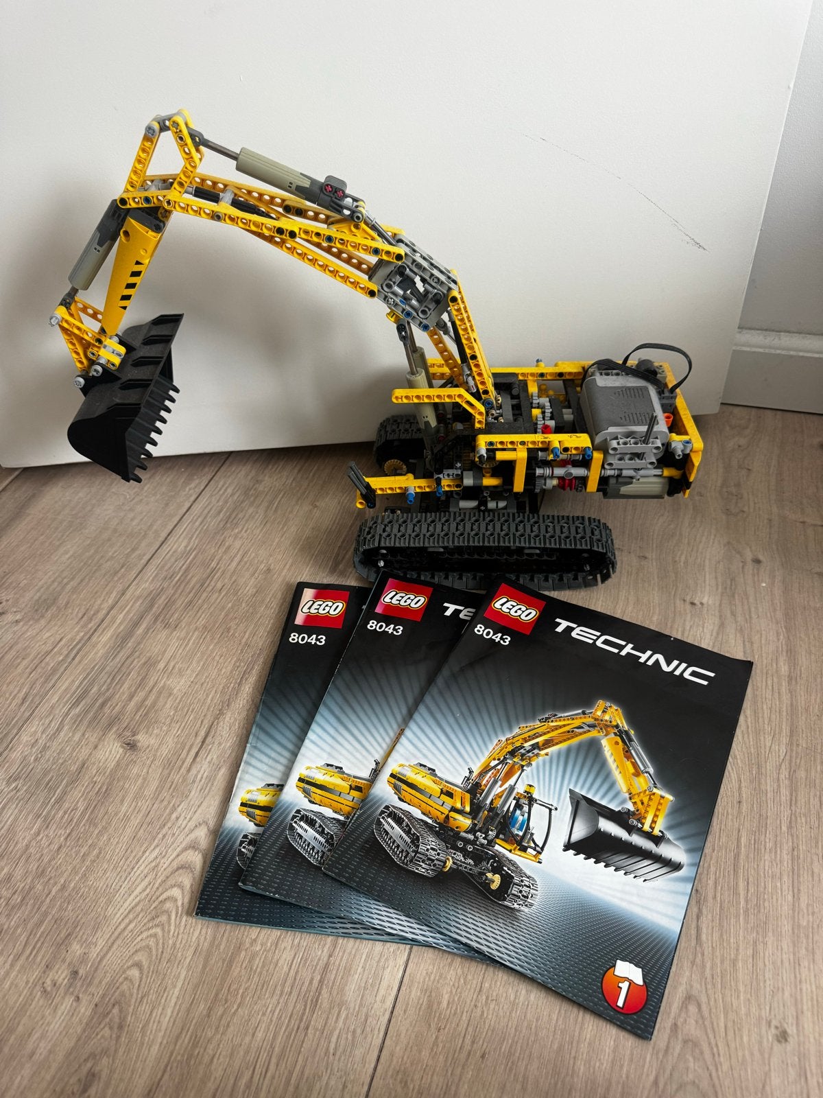 Lego Technic Graafmachine 8043 met Power Functions, Ophalen, Gebruikt