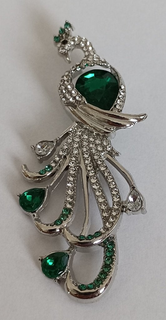 Pauw broche, Overige materialen, Overige kleuren, Nieuw, Ophalen of Verzenden