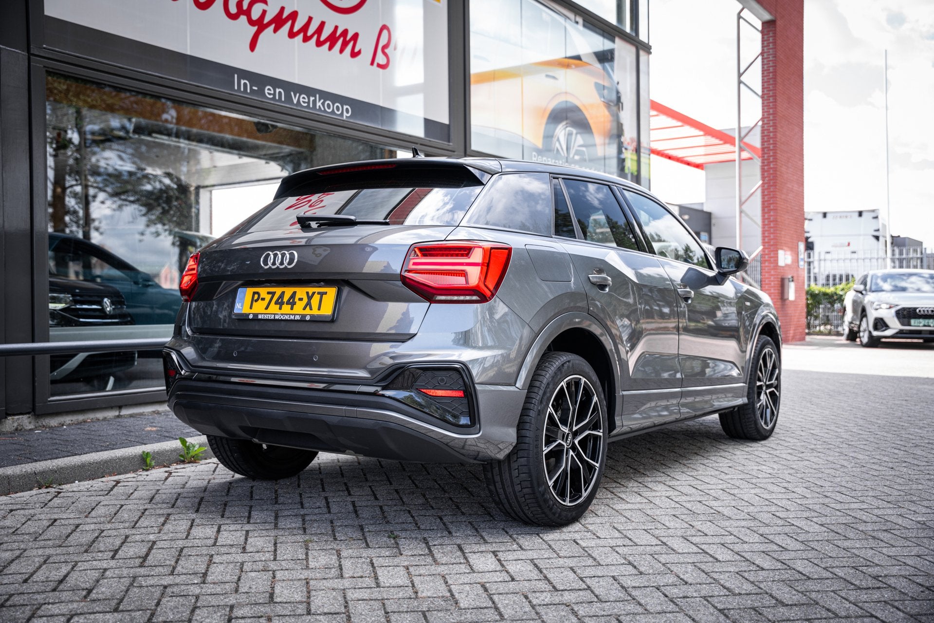 Audi Q2 35 TFSI S Edition | matrix LED | Cruise | PDC | Navi, Auto's, Audi, 4 cilinders, 150 pk, Leder en Stof, Origineel Nederlands