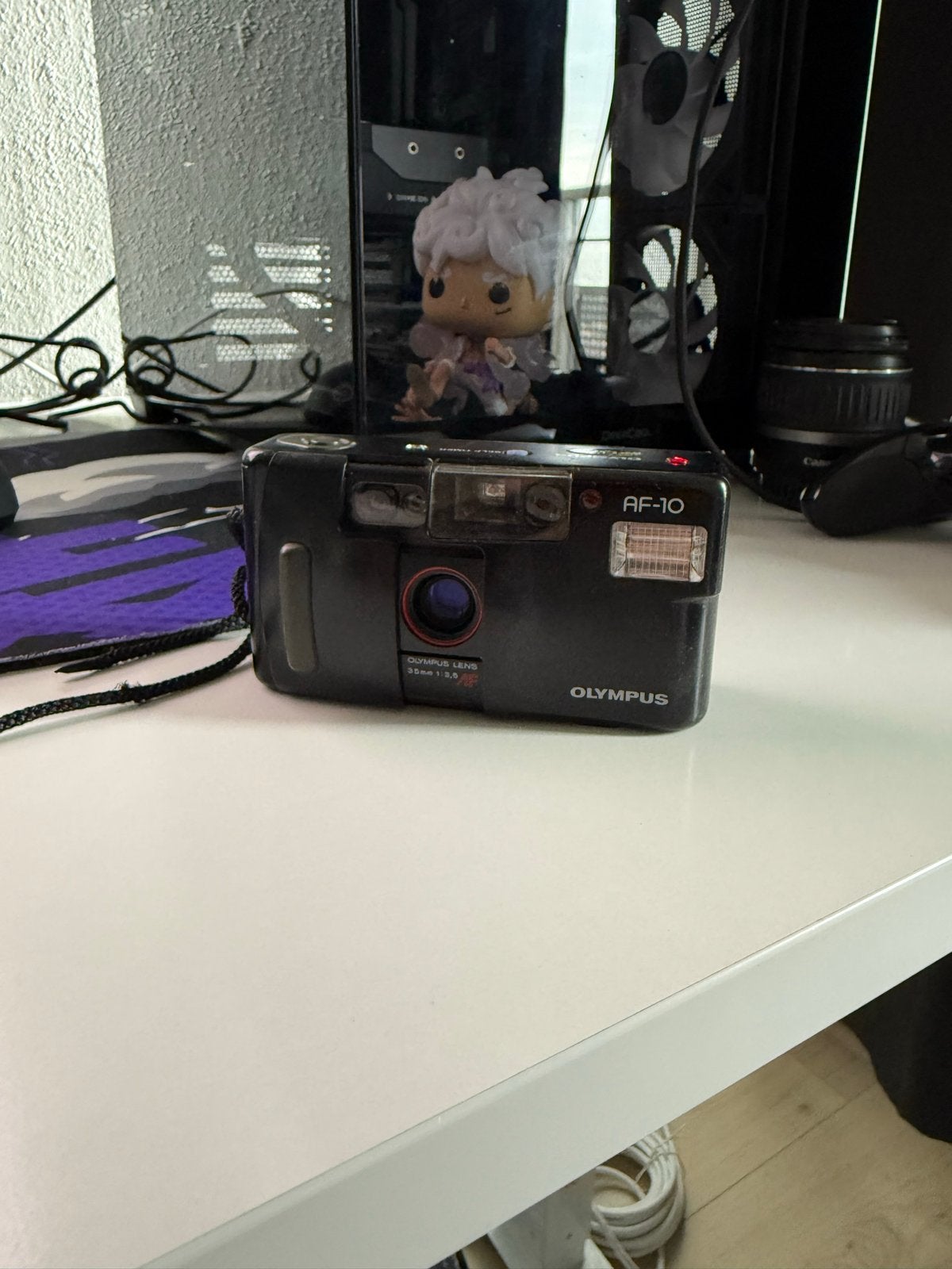 Olympus AF-10 Compact Camera, Ophalen of Verzenden, Gebruikt, Compact, Olympus