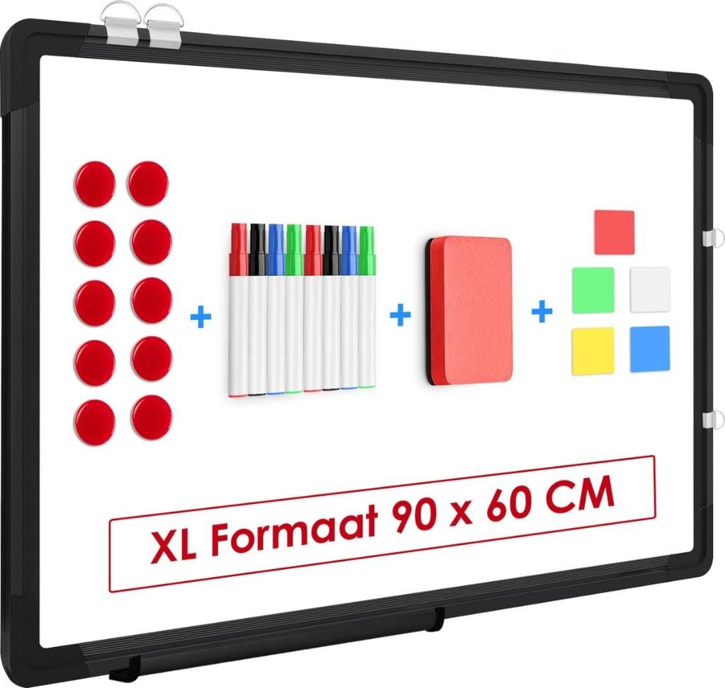 Whiteboard 90x60 cm te koop, Ophalen of Verzenden, Magneetbord
