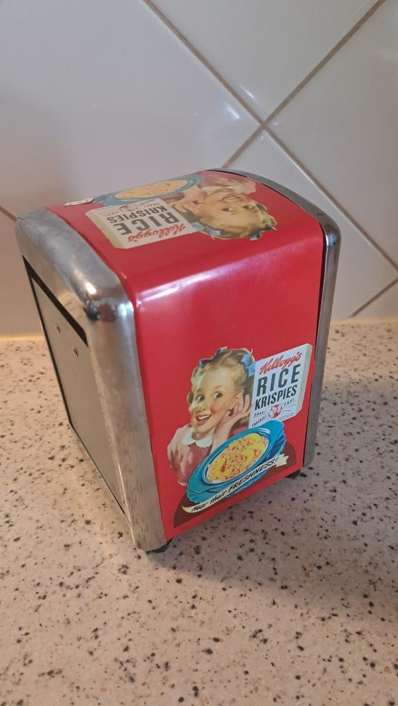 Vintage Kellogg's Rice Krispies servethouder, Ophalen of Verzenden