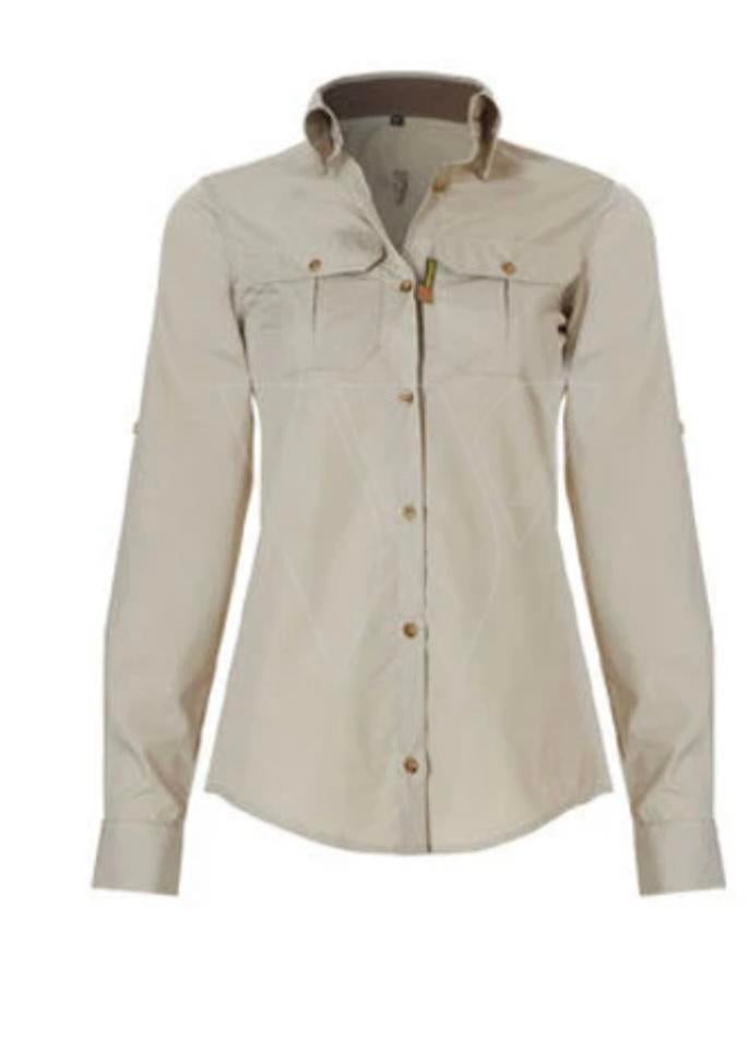 Damesblouse Rovince  40 anti teek Nieuw!!, Ophalen of Verzenden, Nieuw, Maat 38/40 (M), Beige