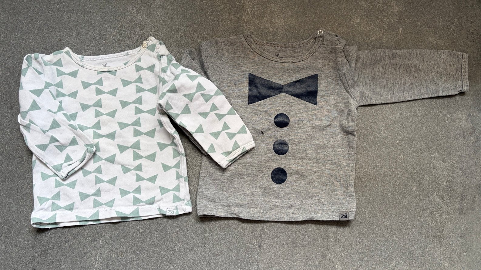Twee Z8 Newborn longsleeves maat 56, Kinderen en Baby's, Tweelingen en Meerlingen, Ophalen of Verzenden, Gebruikt, Kleding