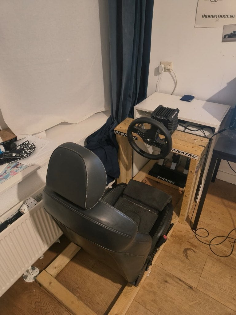 Sim racing Frame with Audi S-line seat, Ophalen, Racestuur, Gebruikt, Overige merken