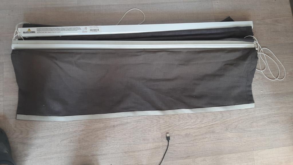 2 vouwgordijnen, Huis en Inrichting, Ophalen, Gebruikt, 200 cm of meer
