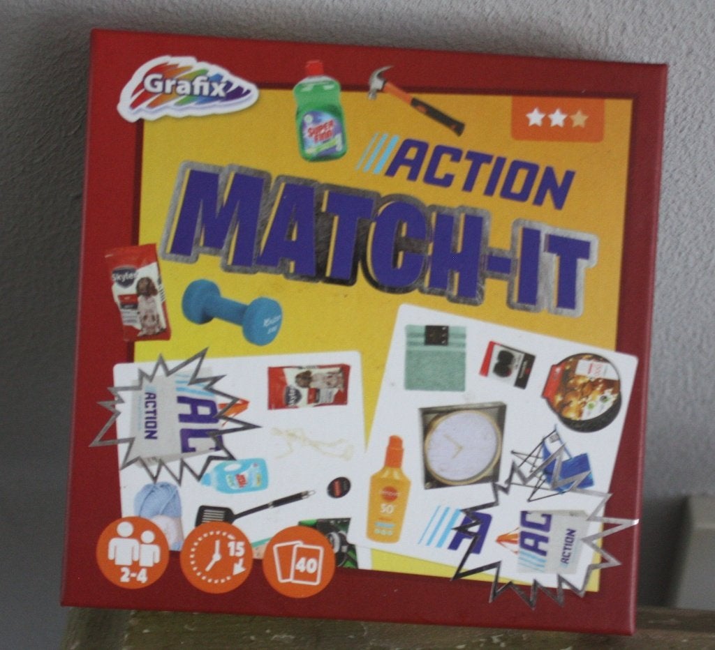 nieuw in verpakking spel action match it, Ophalen of Verzenden, Nieuw