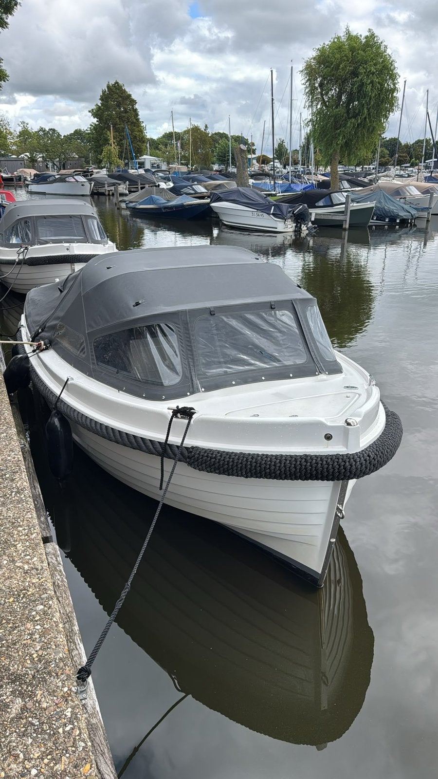 Interboat intender 6.50 2024 33pk, Watersport en Boten, Ophalen, Antifouling, Binnenboordmotor, Interboat