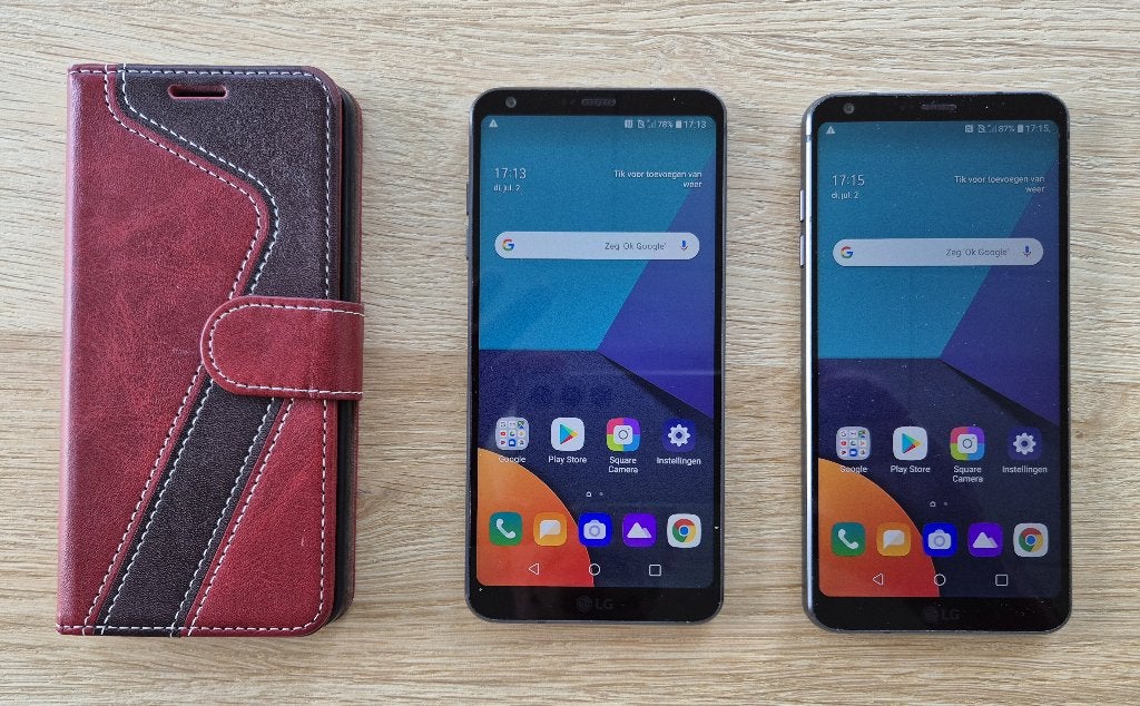 2x LG G6 telefoon smartphone in prima conditie, Ophalen, Zo goed als nieuw, Zwart, Zonder simlock