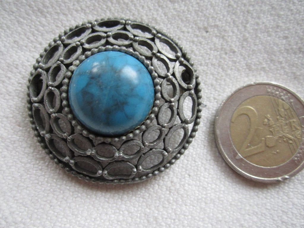 21.  Schitterende oude broche/hanger,  Celebrity, Sieraden, Tassen en Uiterlijk, Antieke sieraden, Ophalen, Overige materialen