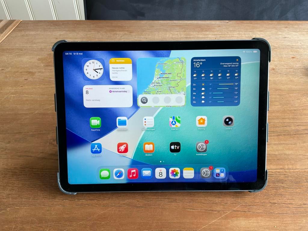 Apple iPad Air (4e generatie) 256 GB Wi-Fi, Gebruikt, Blauw, Apple iPad Air, 11 inch